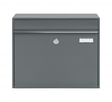 Preview: MEFA Briefkasten Vals (101) Basaltgrau RAL 7012